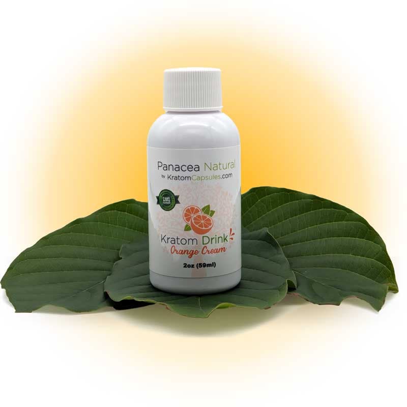 Kratom Liquid Shot - Orange Cream