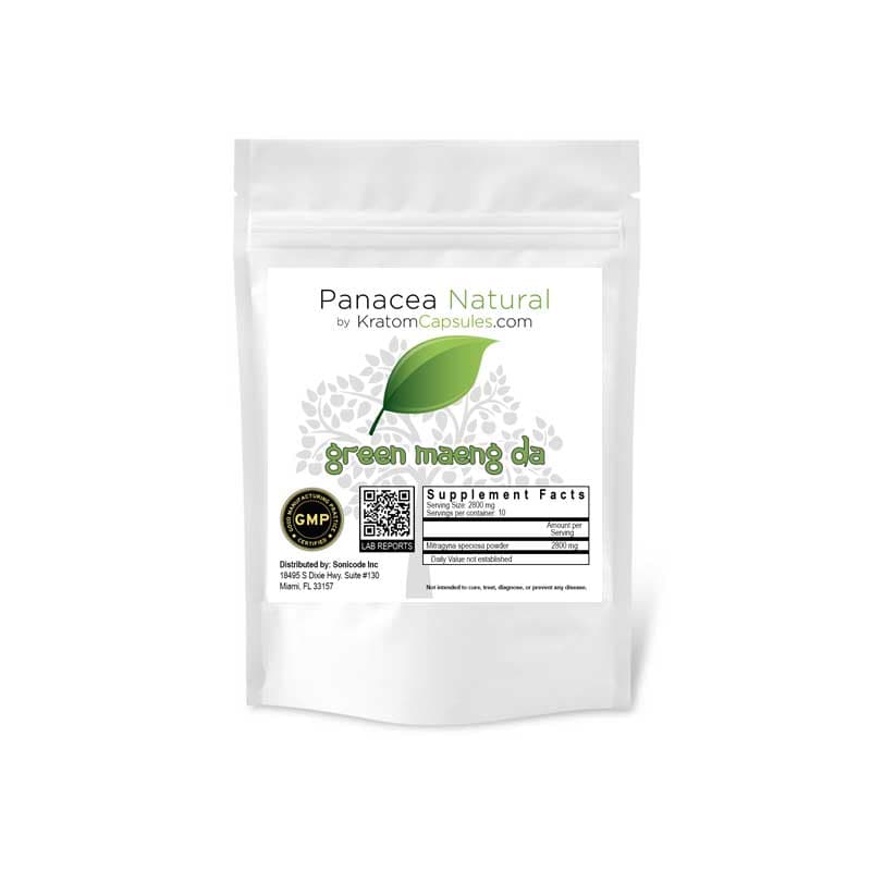 Green Maeng Da Thai Kratom Powder Sample